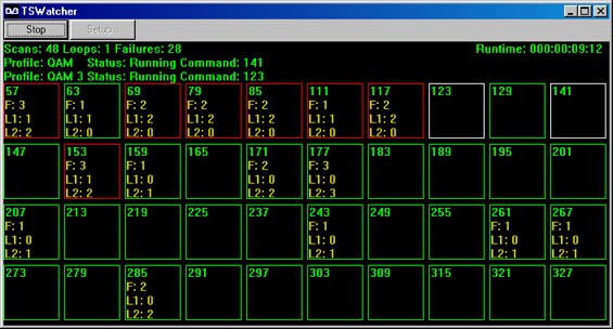 TSWatcher Main Window